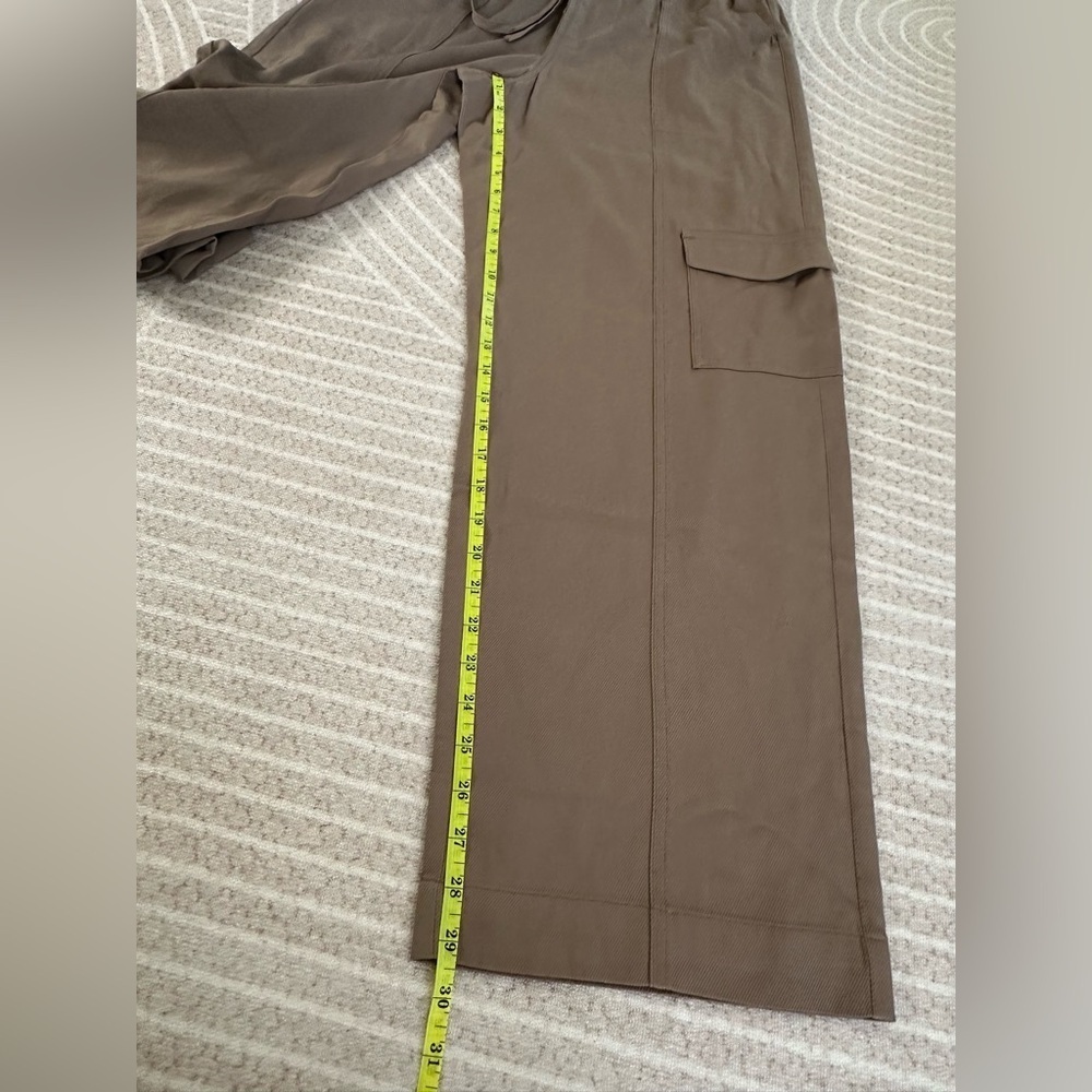 Madewell Cargo pants High Rise Relaxed Drawstring Viscose Small casual - Picture 8 of 11